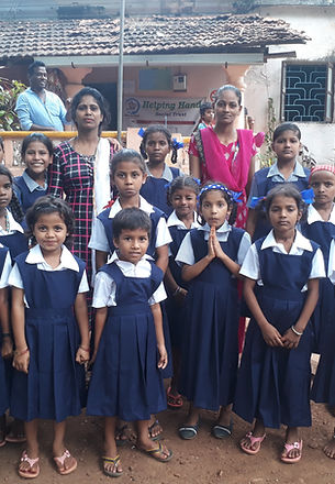 Children at Helping Hands Social Trust
